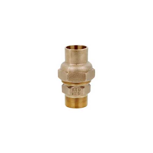 5 PACK BRASS FORGED UNION EQUAL TEE FITTING 1 NPT FNPT AIR/FUEL/WOG