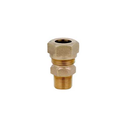 Compression/Male Adaptors Brass Fitting - Red Hed