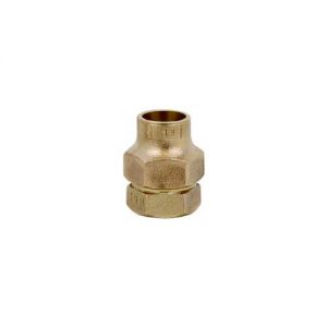 Legines Brass Compression Fitting, Male Connector, Adapter, 3/16 Tube OD x  1/4NPT Male, Pack of 2